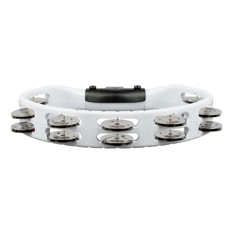 Pandero Plástico Abs Jingles Acero Inoxidable Meinl Htmt2wh Blanco