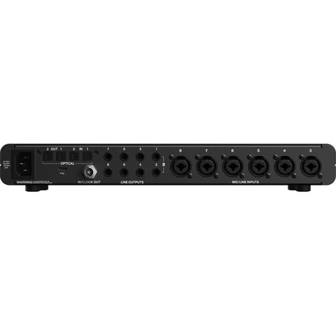Interfaz De Audio Audient Evo 16 Usb-c 24 Entradas 24 Salidas Negro