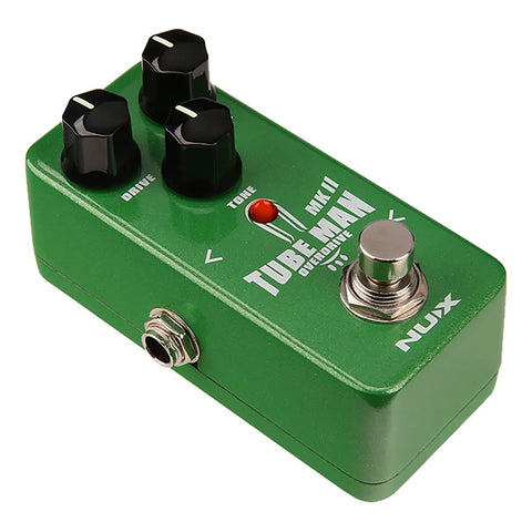 Pedal Overdrive P/guitarra Nux Nod-2 Tubeman Mkii Overdrive Verde