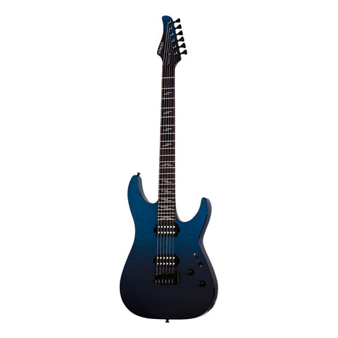 Guitarra Eléctrica Deep Ocean Blue Schecter Reaper-6 Elite Diestro
