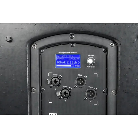 Hk Sonar 115 Sub D Subwoofer 15 Pulgada 1500w 125db 60-150hz Negro