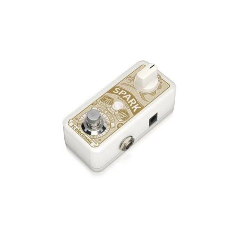Pedal P/guitarra Primetime, Tc Electronic Spark Mini Booster Blanco