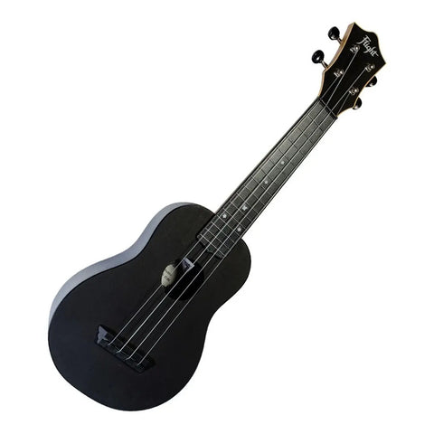 Ukelele Soprano Color Negro 4 Cuerdas, Flight Tus35 Pack Blk Negro