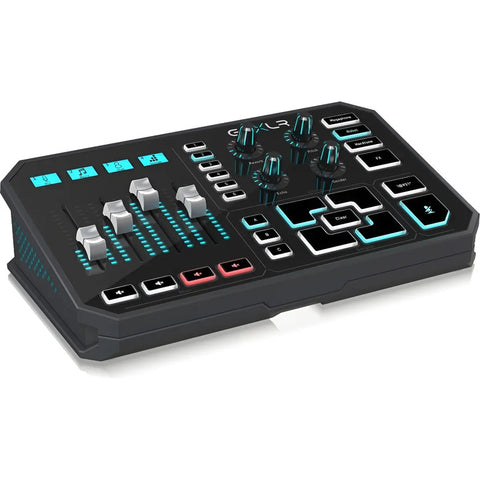 Interfaz De Audio Usb Podcaster, Tc Helicon Go Xlr Negro
