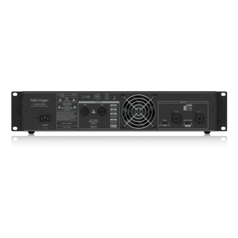 Behringer Nx1000 Potencia Digital Liviana 1000 Watts De Salida Negro