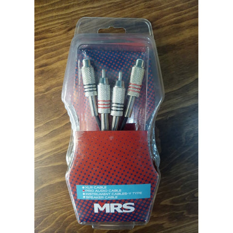 Cable Para Audio Rca Hembra A Rca Macho 3m, Mrs Au045-3m