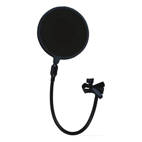 Filtro Antipop De Nylon Con Cuello De Cisne Proel Apop65 Negro