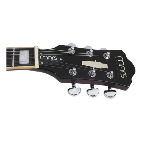 Guitarra Eléctrica 6 Cuerdas Mars Les Paul Traditional Ppl Color Morado Material Del Diapasón Palisandro Orientación De La Mano Diestro Palo De Rosa