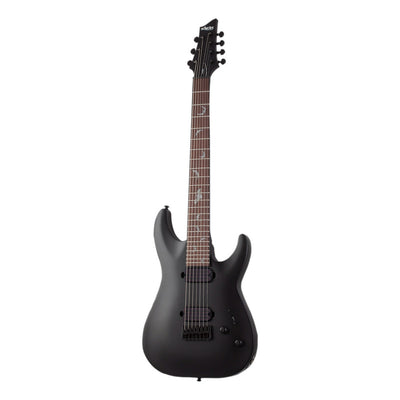 Guitarra Eléctrica Schecter Damien-7 Negro Satinado