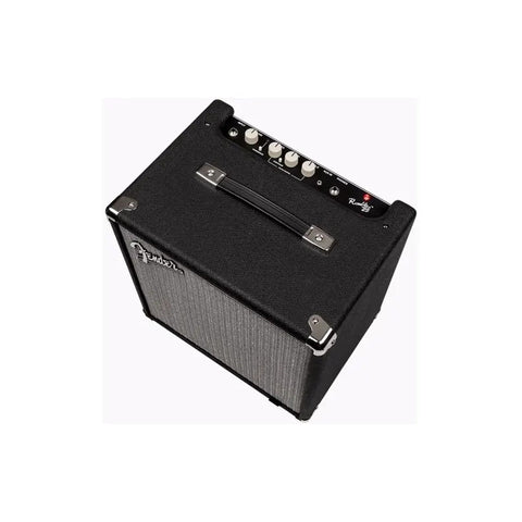 Amplificador Para Bajo Rumble Series 25 Color Negro/plata Fender