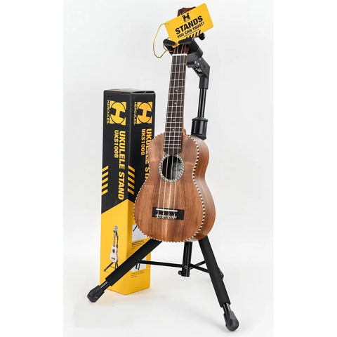 Soporte Hercules Para Ukelele Traba Automática (uks100b) Color Negro