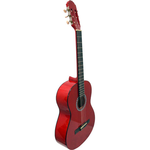 Guitarra Clásica Concierto Escala 4/4 Roja Gewa Ps510153 Rojo