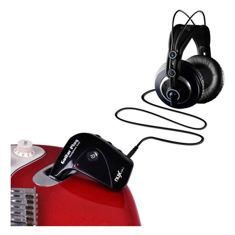 Amplificador De Audifonos Para Guitarra Electrica Nux Gp1 Negro