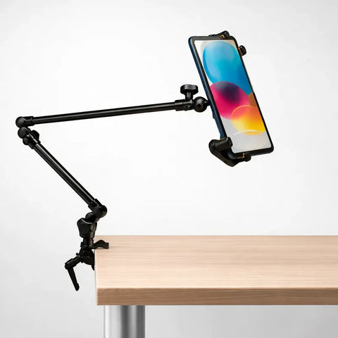 Soporte Brazo De Mesa Para Tablet Hercules Dg327b Negro