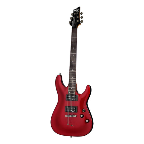 Guitarra Eléctrica Color Rojo, Sgr By Schecter C1 Red  Diestro Black Cherry Palo De Rosa
