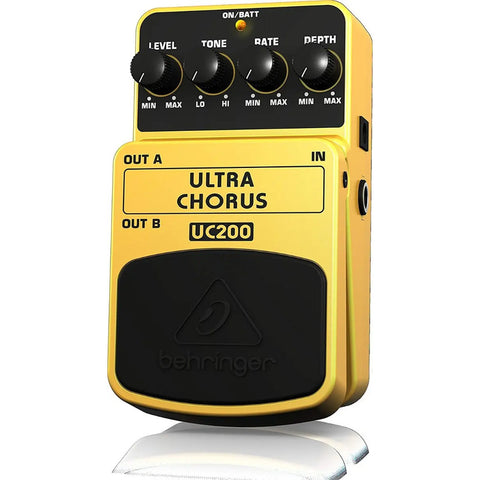 Behringer Uc-200 Pedal Ultra Chorus Color Amarillo