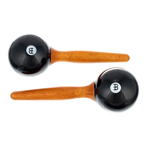 Par De Maracas De Plastico Con Mango De Madera Meinl Pm1bk