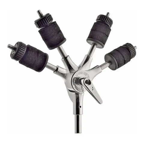 Soporte Sonor Para Platillos - Doble Dcs4000 Plateado