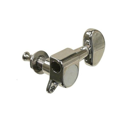 Maxtone Gm-51s Maquinaria P/ Guitarra Acústica Eléctrica 3+3 Color Plateado