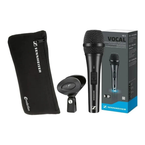 Micrófono Sennheiser Xs 1 Dinámico Cardioide Color Negro