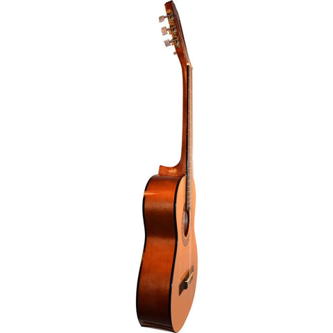 Guitarra Clásica De 3/4 Tapa De Abeto La Sevillana A-23 Natural