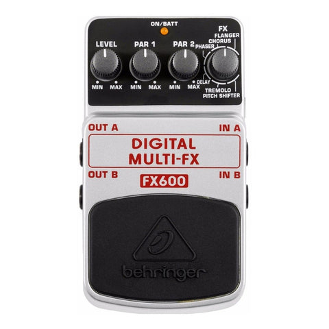 Behringer Fx-600 Pedal Digital Multi-fx Color Gris