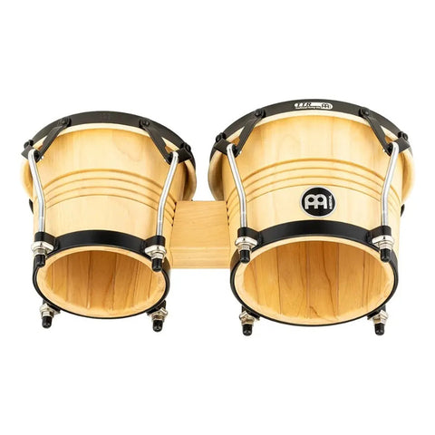 Bongos Meinl Lc300nt-m 6 3/4 Y 8 Pulgadas Madera Con Piel Natural