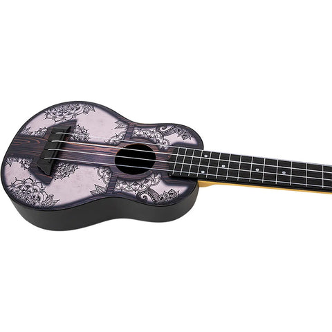 Ukelele Soprano De 15 Trastes Con Funda Flight Tus40 Mw Mandala Wood
