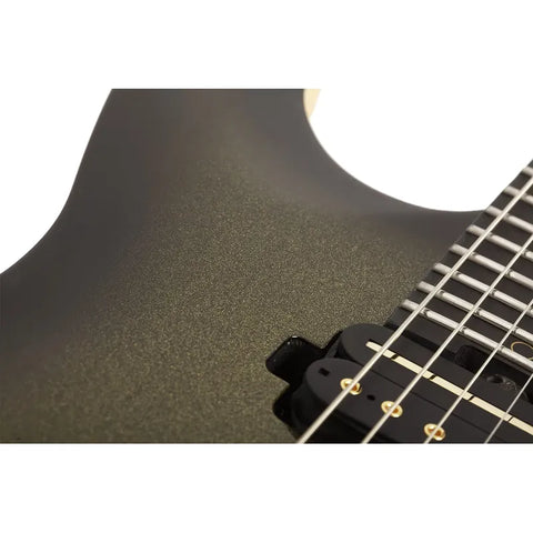 Schecter C-1 50th Anniversary  Guitarra Eléctrica Gold Burs Diestro Natural