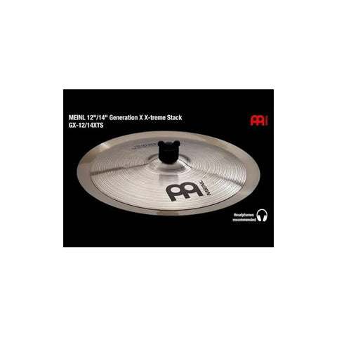 Platillo Efecto Meinl Generation X 12 Y 14 PuLG Gx-12/14xts