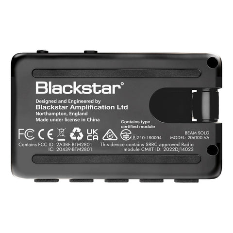 Amplificador Para Audífonos Guitarra Blackstar Beam-solo Negro 0.5w
