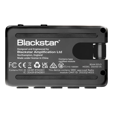 Amplificador Para Audífonos Guitarra Blackstar Beam-solo Negro 0.5w
