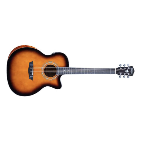 Guitarra Washburn Electroacústica Comfort Wcg10ce-u Diestro Caoba