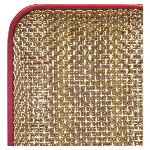 Micrófono Condensador Proel Rm8 Ribbon Bidireccional Vocal Instrumental Rojo