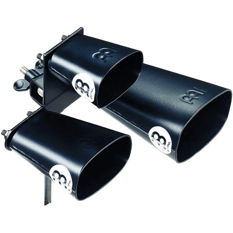 Cencerro Montable Triple Color Negro Meinl Sltri-bk