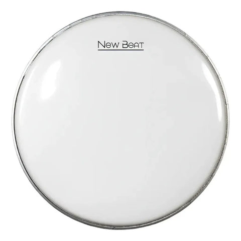 Parche 8 Pulgadas P/ Tom Batería New Beat Dh-8w/2ht Blanco Blanco