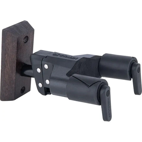Soporte Muro Guitarra O Bajo Gsp38wbk Plus Hercules Color Negro