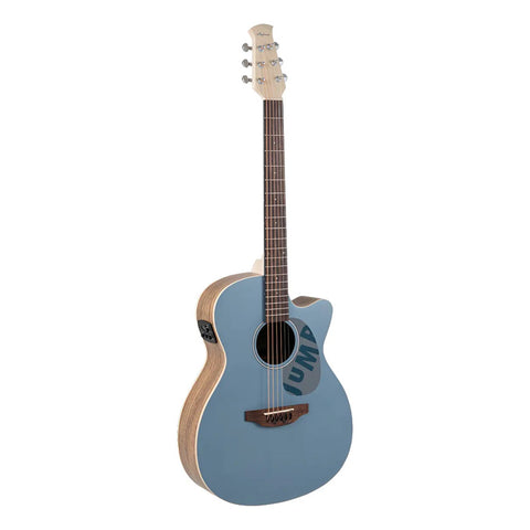 Guitarra Electroacústica Jump Om Ovation Aeo-69-b Lagoon Lagoon Diestro Ovangkol