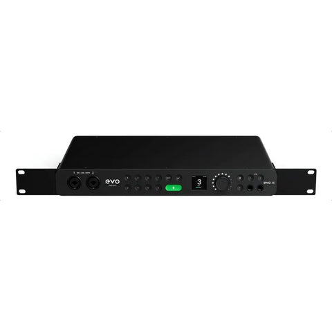 Interfaz De Audio Audient Evo 16 Usb-c 24 Entradas 24 Salidas Negro