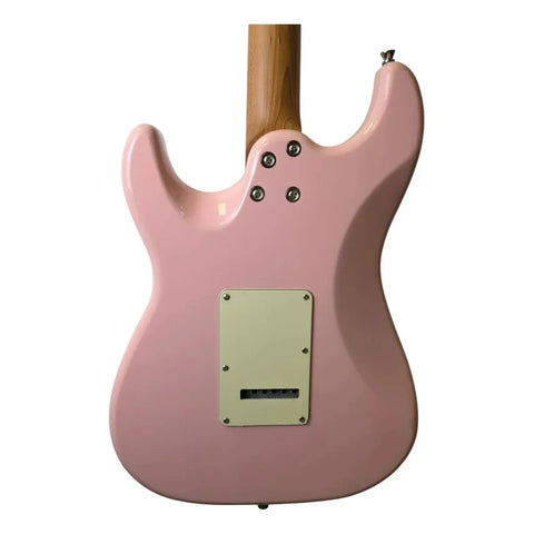 Guitarra Jet Guitars Electrica Js400 Shell Pink Diestro Palo De Rosa