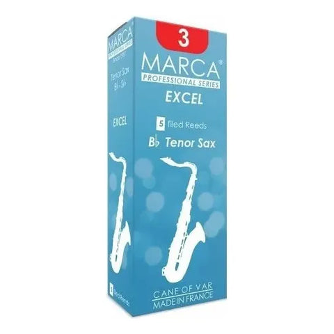 Pack De Cañas Para Saxofón Tenor Marca Reeds De Fuerza 2.5 (5 Unidades)