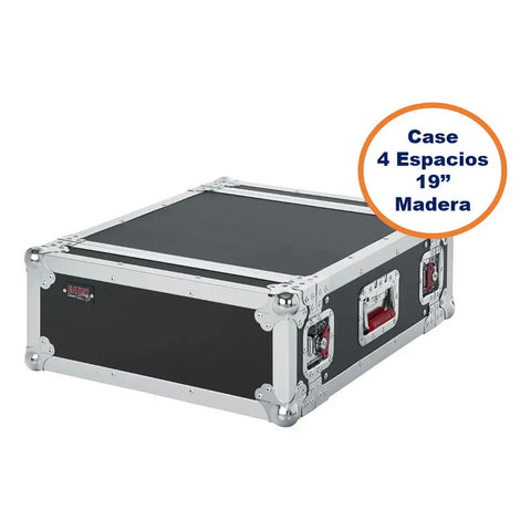 Rack Gator G-tour 4u Madera 19 Pulgadas 4 Unidades Audio Video