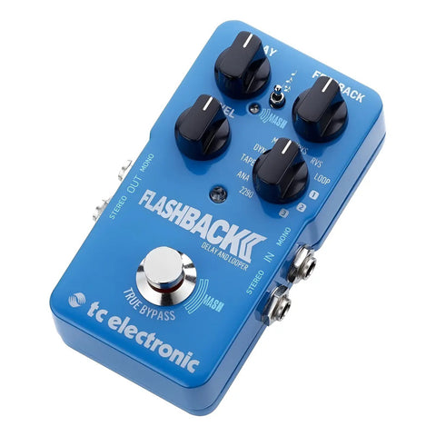 Pedal De Delay P/guitarra, Tc Electronic Flashback 2 Delay Azul