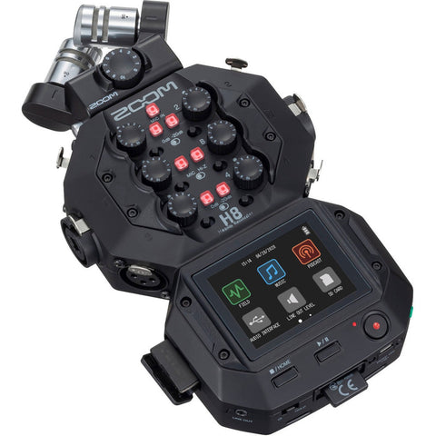 Grabadora Portatil 8 Entradas Handy Recorder Zoom H8 Negro