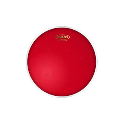 Parche Hidráulico 10 Pulgadas Evans Drumheads Tt10hr Rojo