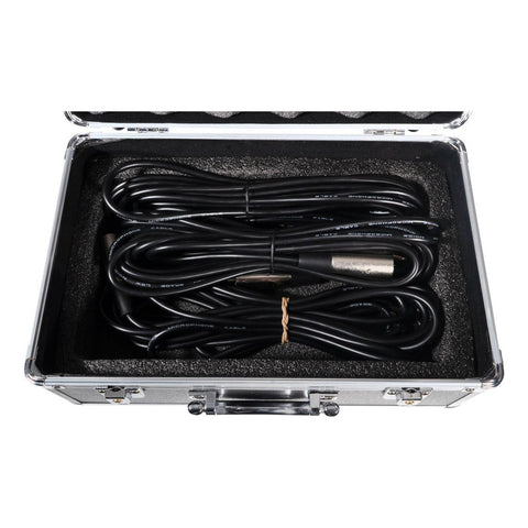 Set De 3 Micrófonos Prosound Pdm-30 Dinámicos Con Estuche