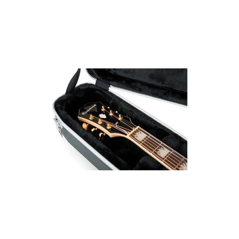 Estuche Rígido Para Guitarra Jumbo Gator Gc-jumbo Abs