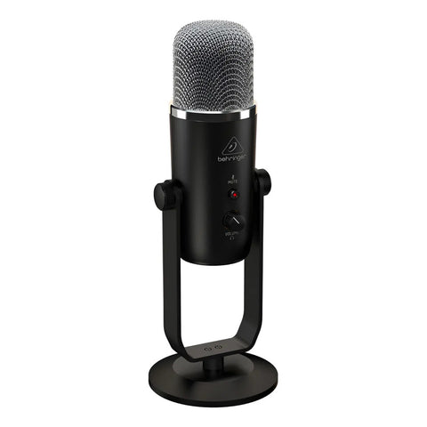 Micrófono Condensador Interfaz Usb Behringer Bigfoot Negro