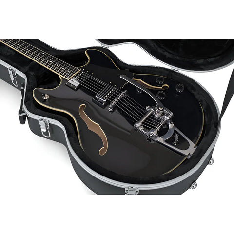 Estuche Rígido Para Guitarra Semi Hueca Gator Deluxe Gc-335