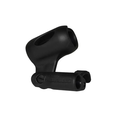 Hércules Mh101b Clip Soporte Para Micrófono Pedestal Atril Color Negro
